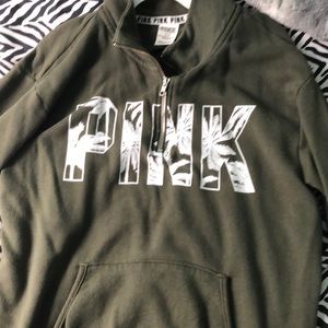 Victoria’s Secret pink 1/4 zip